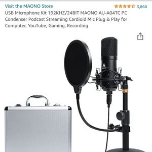 MAONA podcast equipment